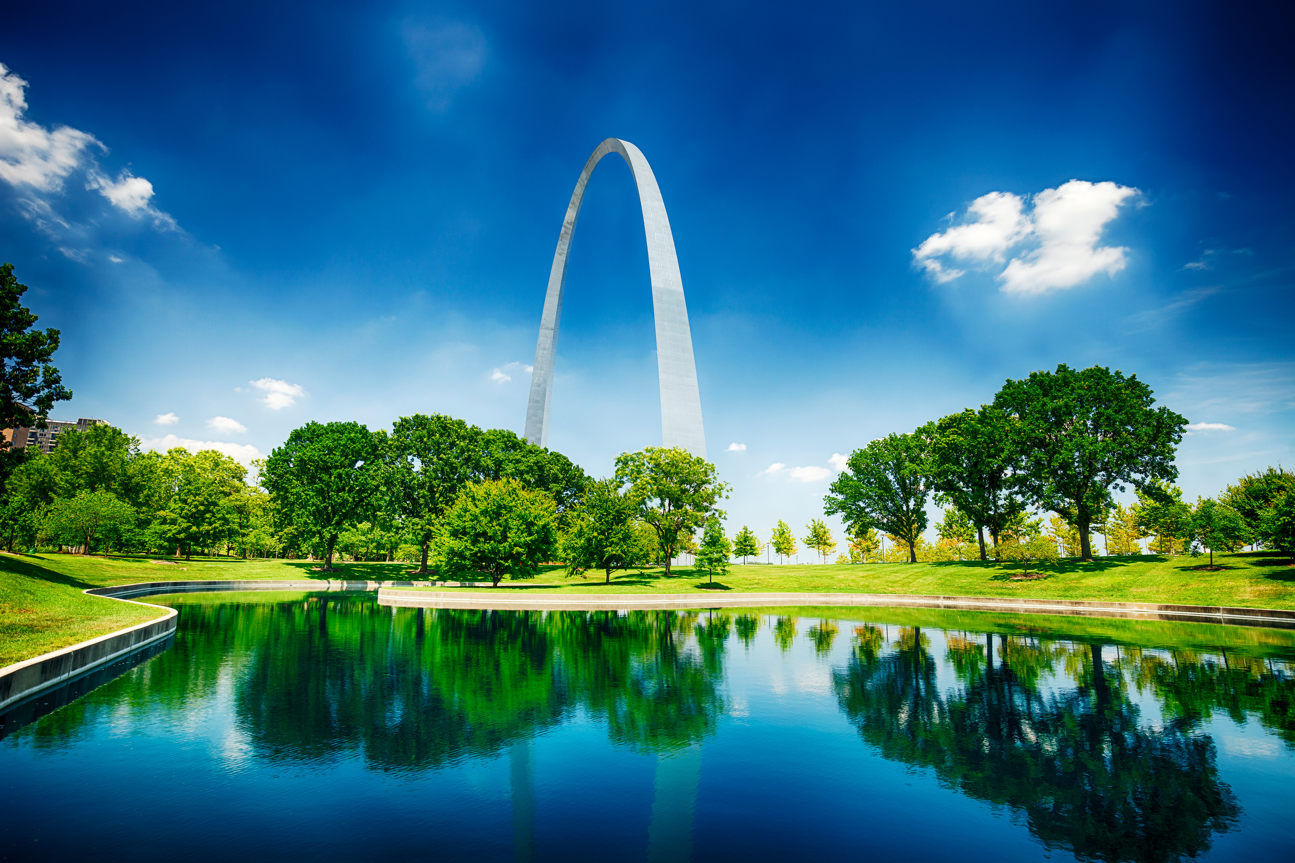 Gateway Arch In St. Louis, Missouri, USA